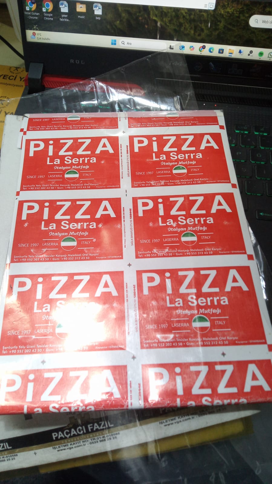 Pizza La Serra - Lara Çiçekçilik